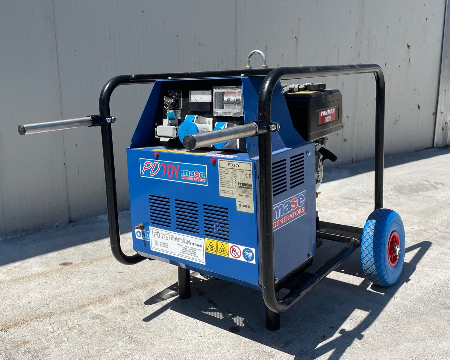 Generatore Mase PD70Y Diesel