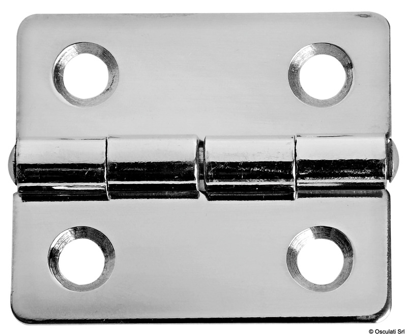 cerniera inox quadrata